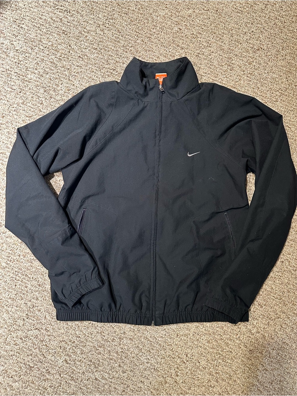 Nike Men's Black Performance Full-Zip Jacket
